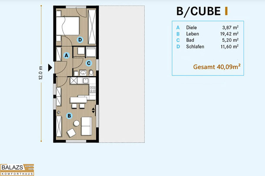 BALAZS Komforthaus GmbH - B/CUBE I