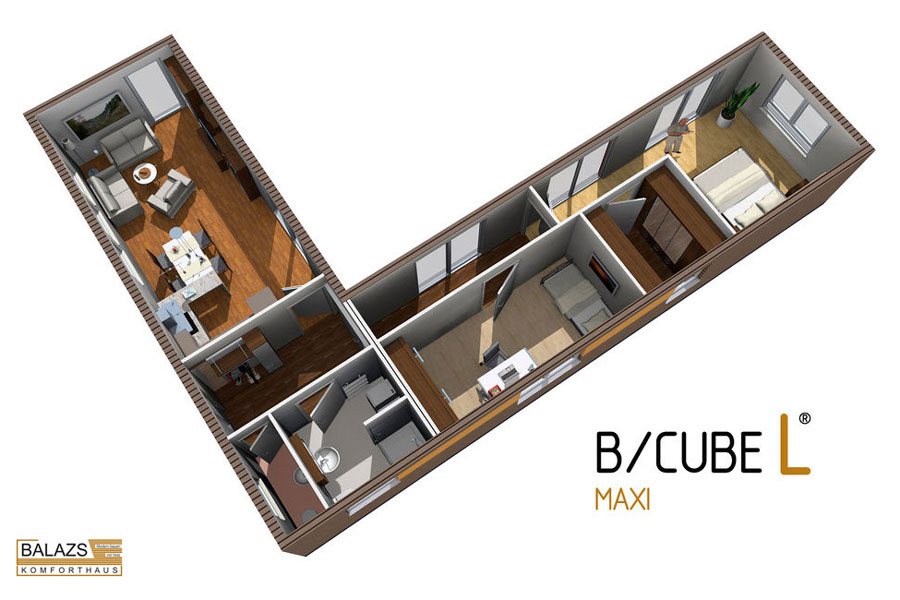 BALAZS Komforthaus GmbH - B/CUBE L MAXI