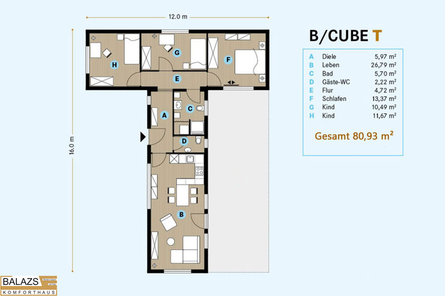 BALAZS Komforthaus GmbH - B/CUBE T